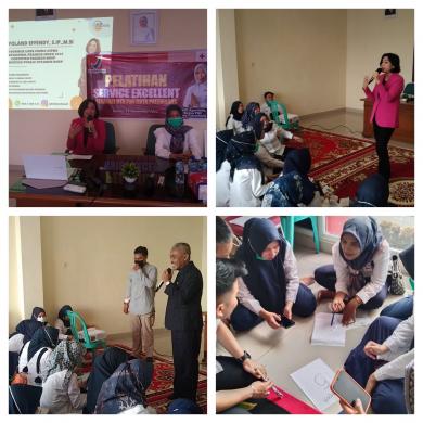 PELATIHAN SERVICE EXCELLENCE PEGAWAI UTD PMI KOTA PALEMBANG